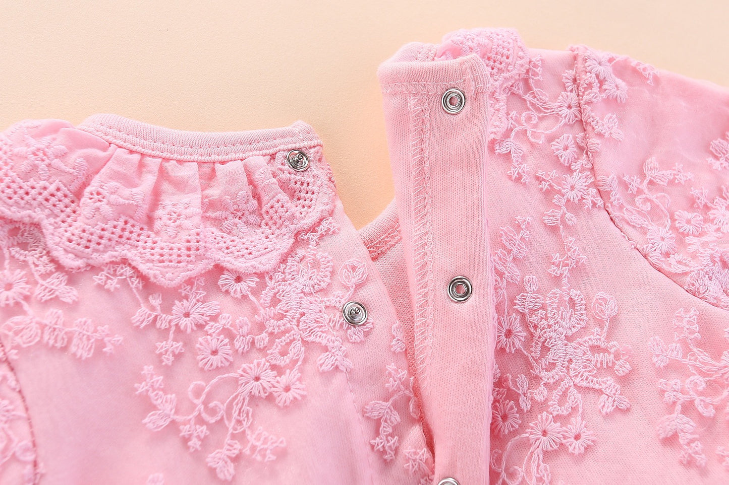 set of 2 pcs long sleeve  dress with bow at waist + hat for baby girls 3 colors