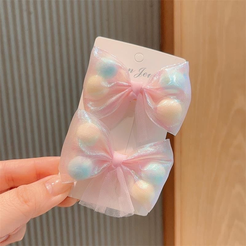 1 Pair Of Children's Princess Hair clips