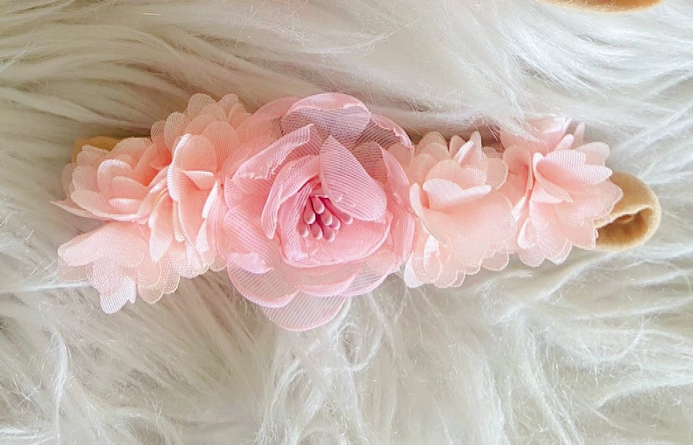 flower nylon headband very soft 3