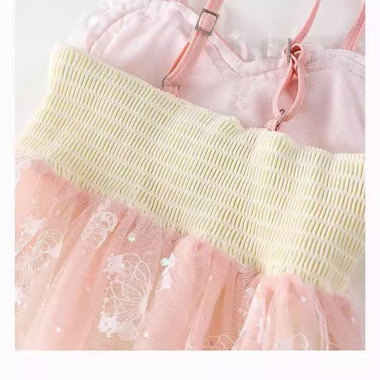 princess swimsuit with lace and bow knot - so sweet !