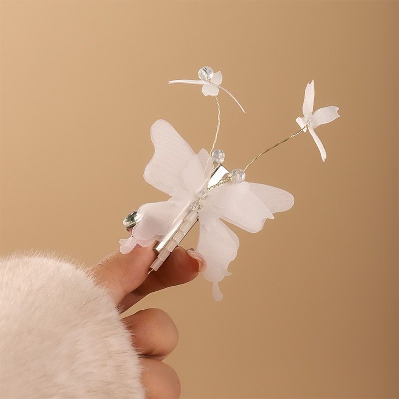 Butterfly hair clips