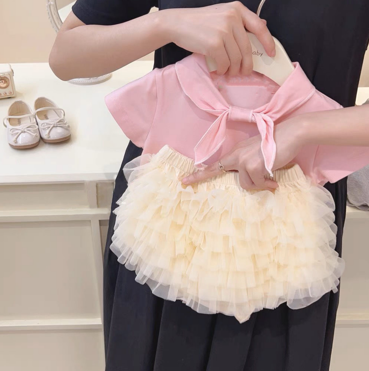 Tutu romper skirt Beige