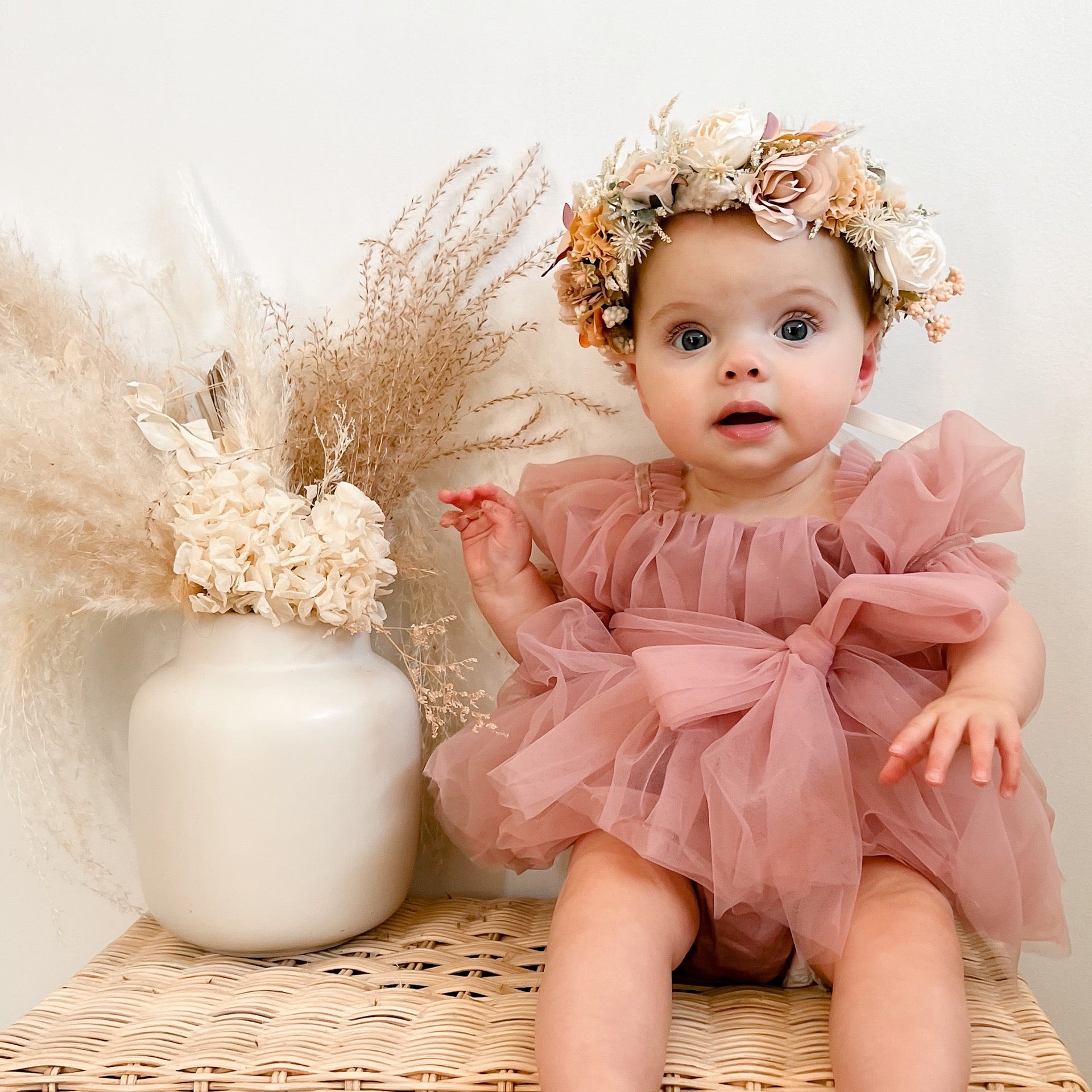 Baby pink orders tulle dress