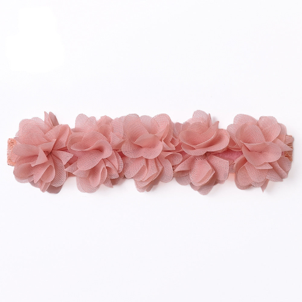 Headband 5 flowers 6 color