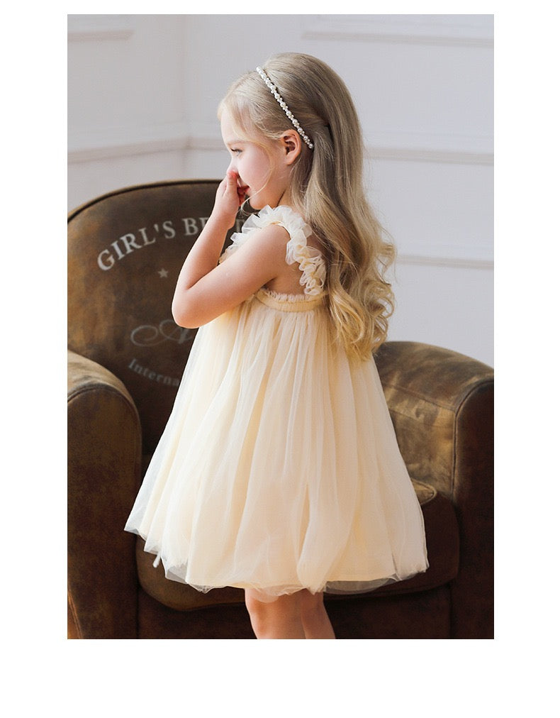 tutu dress with flowers 4 color