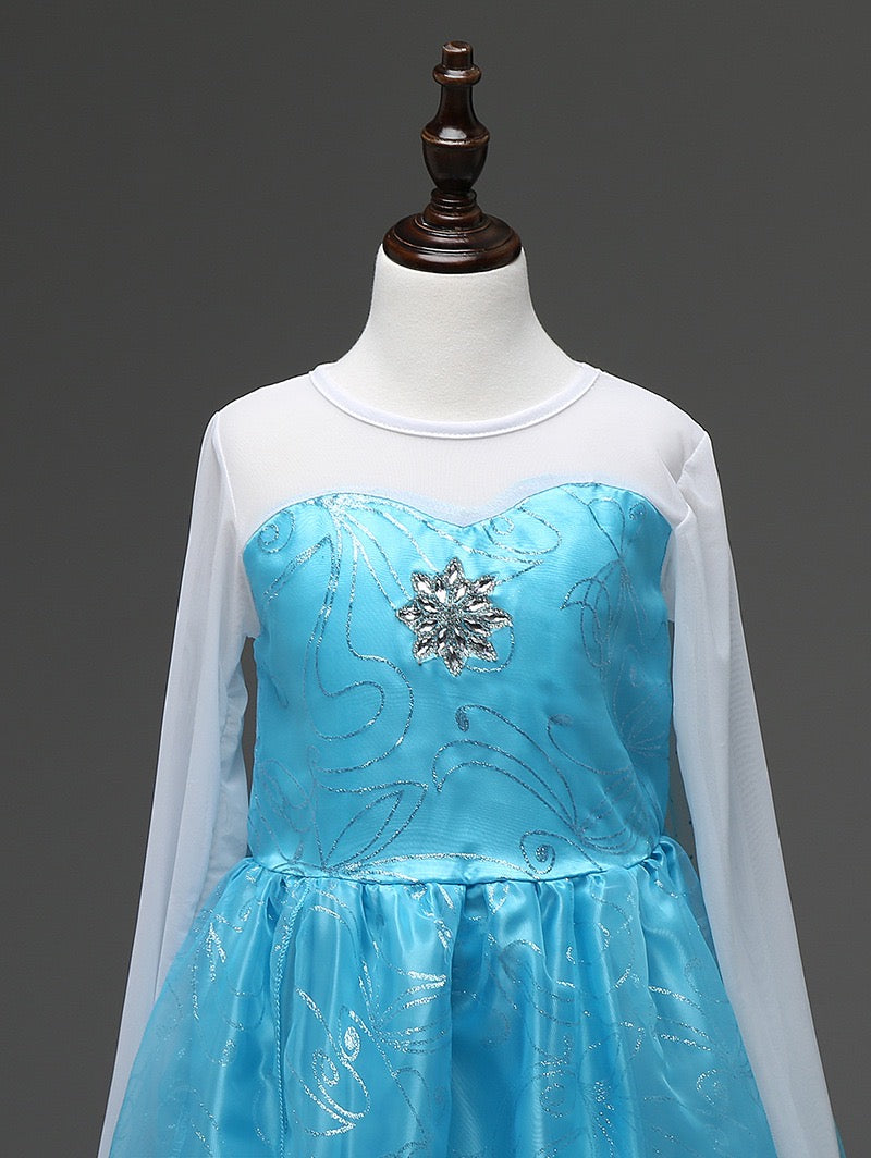 Queen Elsa long dress