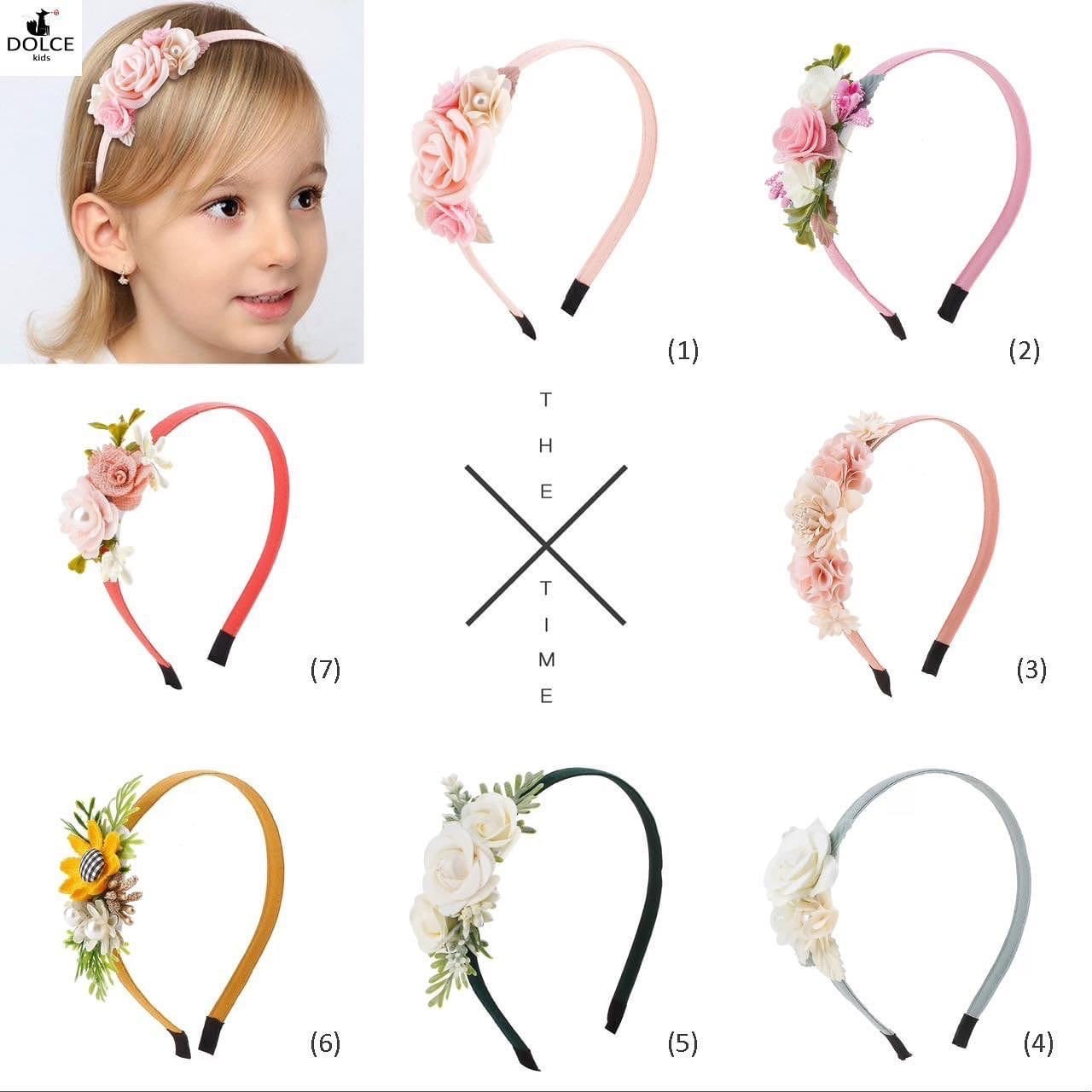 flower headband for girls