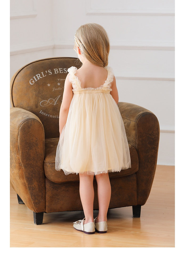 tutu dress with flowers 4 color