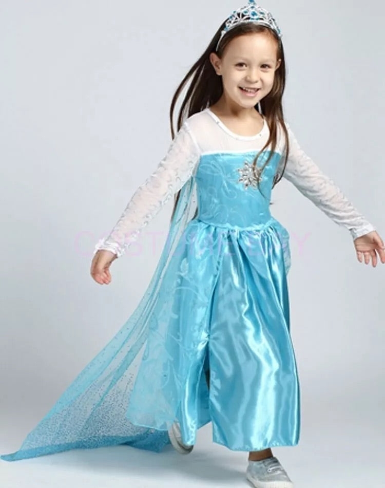 Queen Elsa long dress