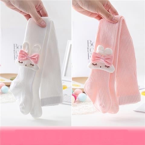 cotton tights with Rabbit 2 color