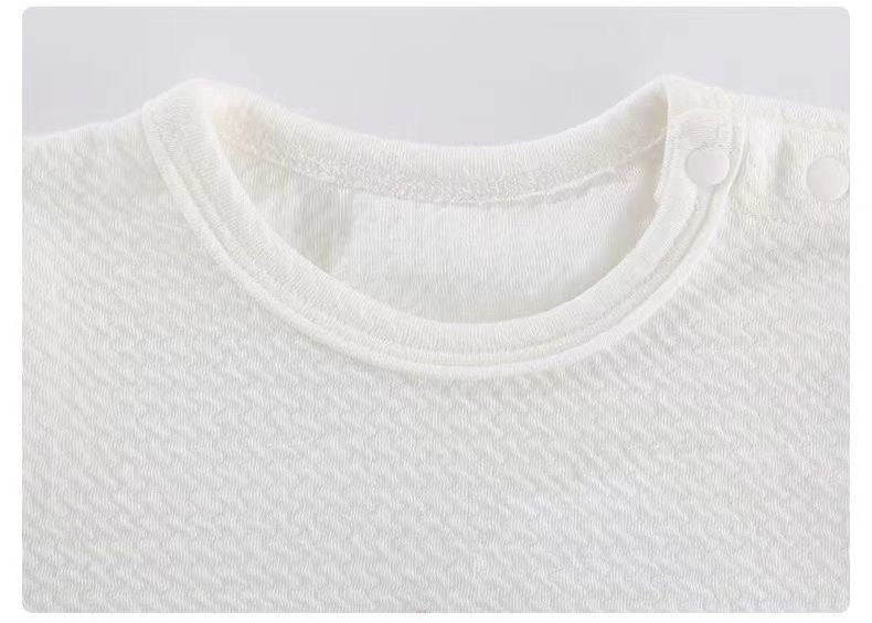 2pcs set waffle long sleeve jacket + dress .