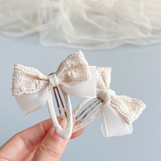 Bow knot hair clips
