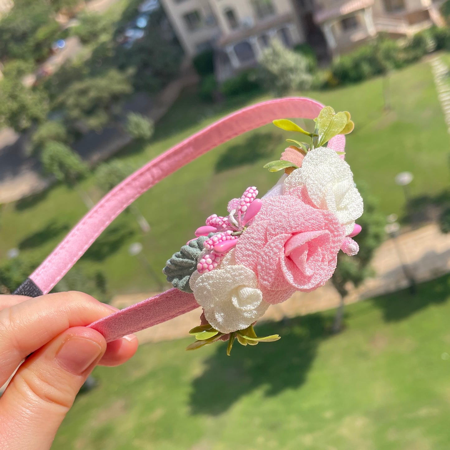 flower headband for girls