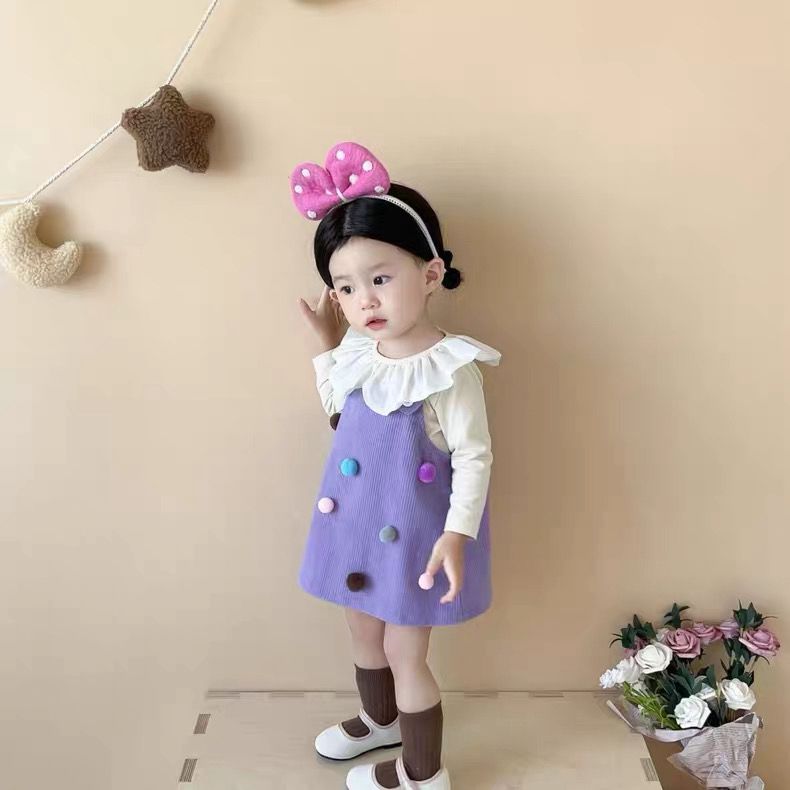 Set of 2 pcs. Long sleeve T-shirt + dress