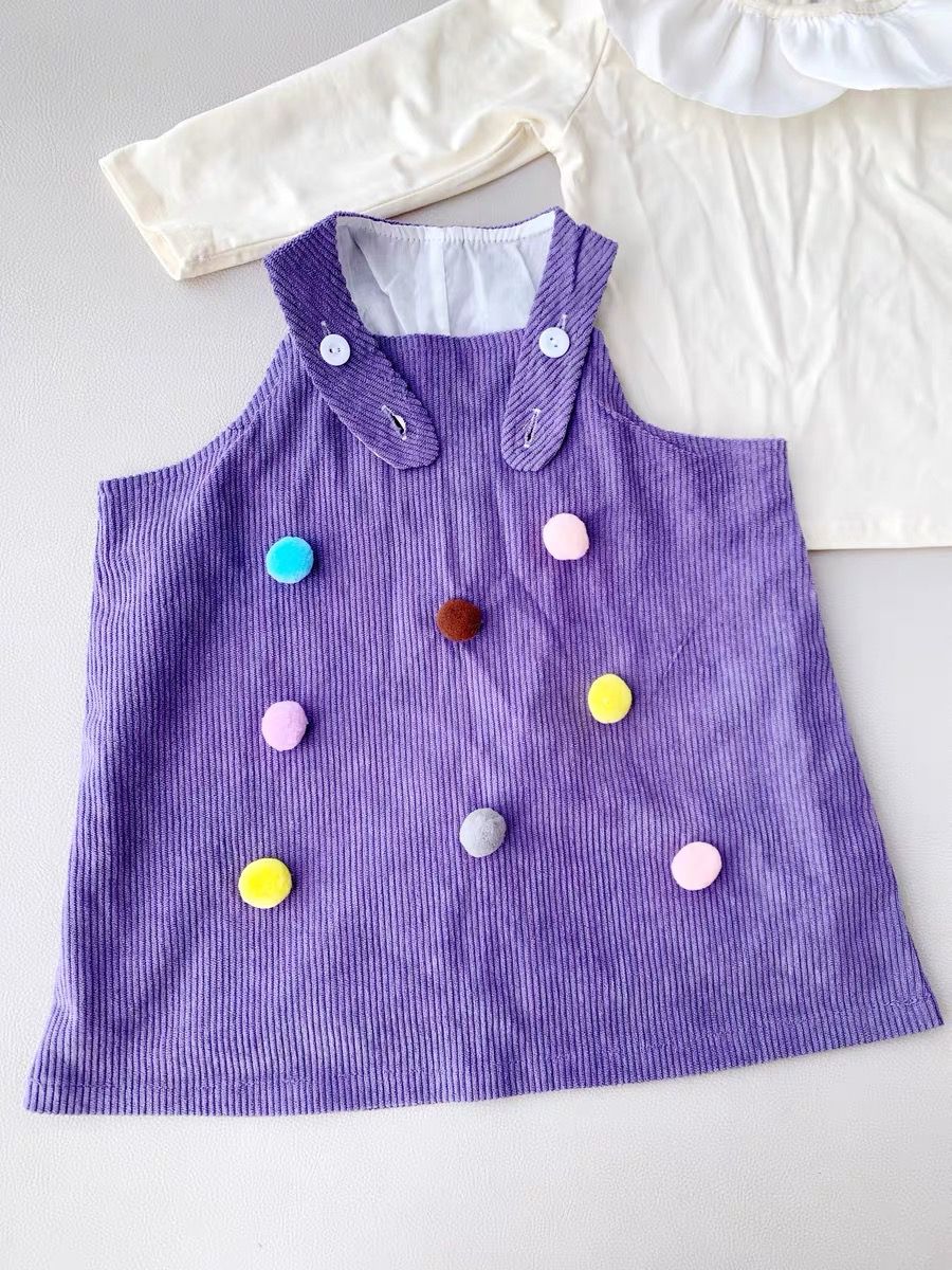 Set of 2 pcs. Long sleeve T-shirt + dress