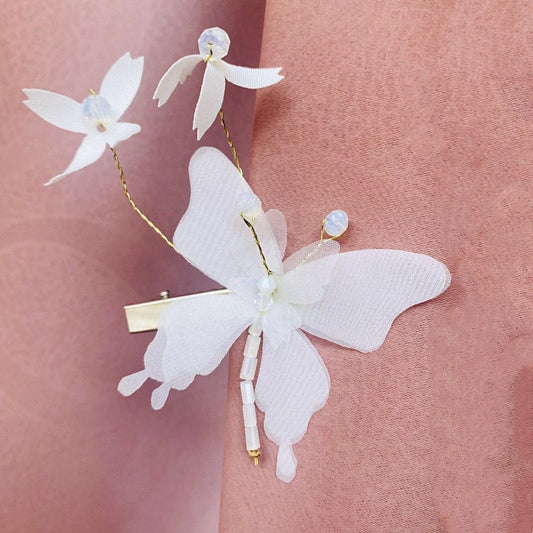 Butterfly hair clips