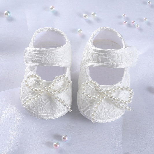 Baby pre-walker shoes pearl