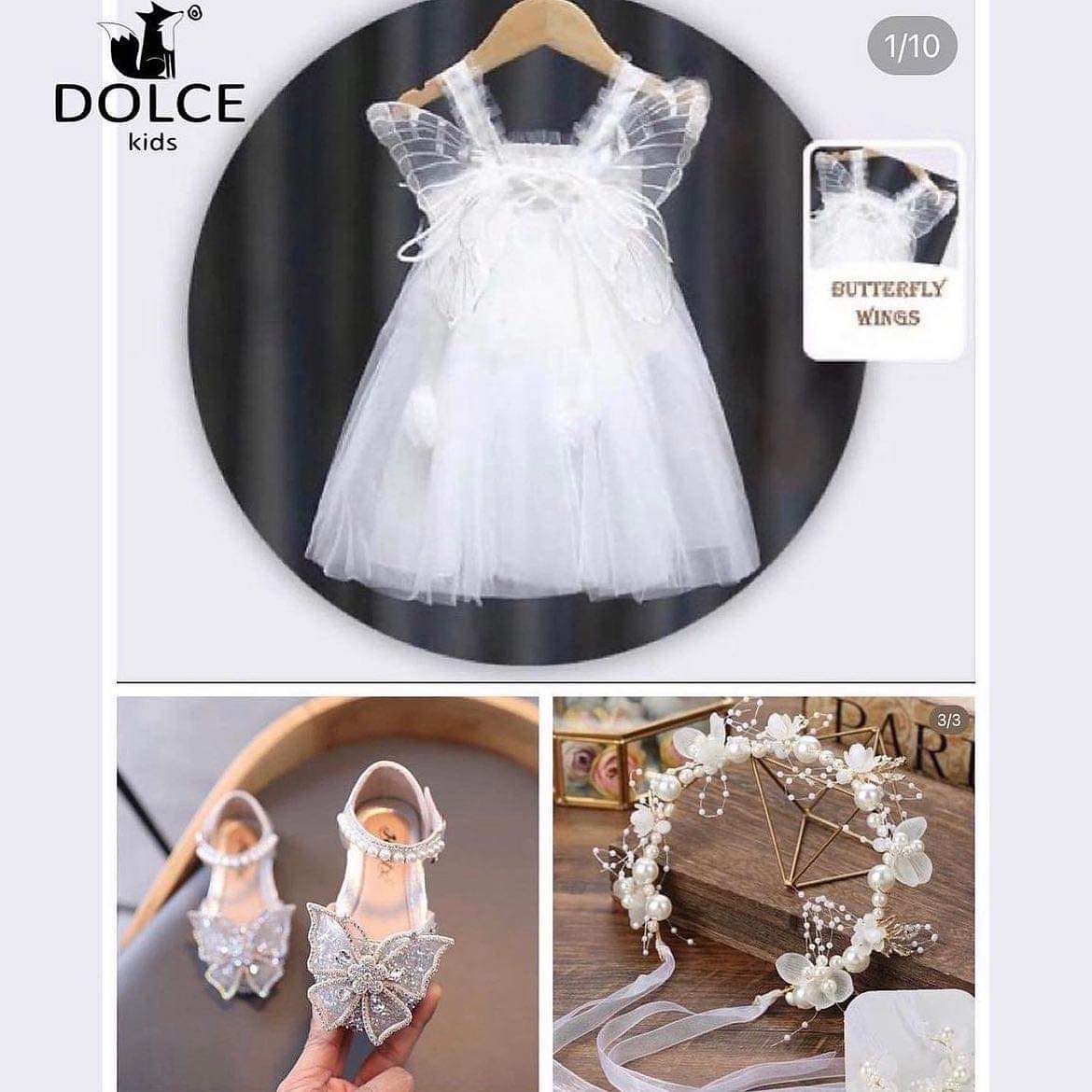 Amazing Butterfly tulle dress