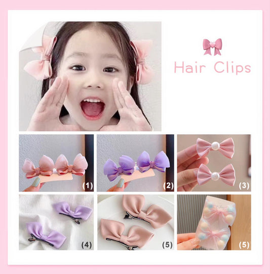 1 Pair Of Children's Princess Hair clips