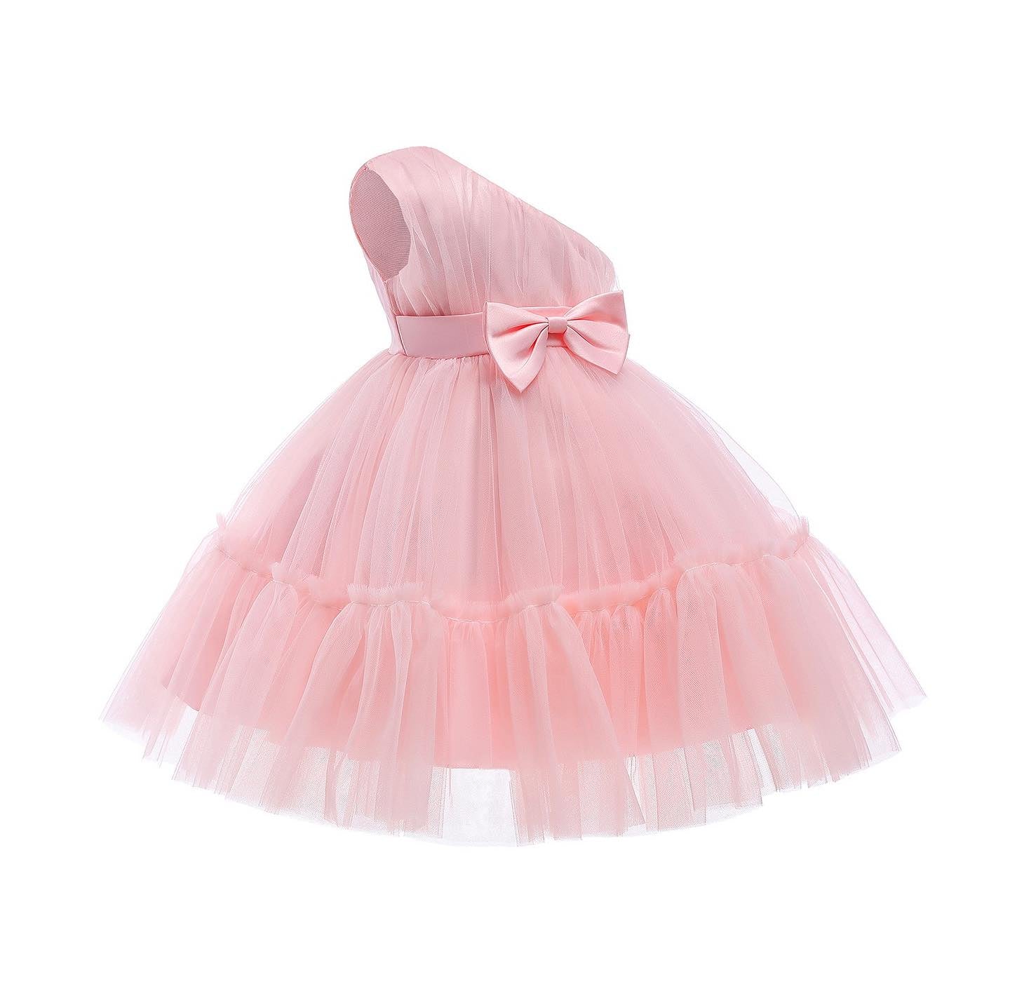 Princess dress half shoulder with headband